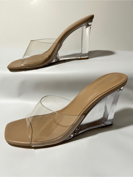 Tony Bianco Shoes - Tony Bianca Alessi Transparent Wedge Sandals